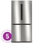 Bosch Serie 4 KFN96VPEAG, French Door Fridge Freezer, Inox