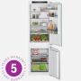 Bosch Serie 4 KIN86VFE0G, 260L, 60/40, Integrated Fridge Freezer
