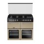 Leisure Chefmaster CC100F521C, 100cm, Dual Fuel Range Cooker, Cream & Black