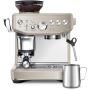 Sage The Barista Express Impress SES876ALM4GUK1, Bean to Cup Coffee Machine, Almond