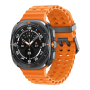 Samsung Galaxy Watch7 Ultra SML705FDAAEUA, LTE, GPS Smart Watch, Grey/Orange
