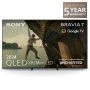 Sony Bravia 7 XR70 K55XR70PU, 55", 4K, QLED XR Smart TV