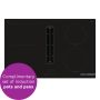 Bosch Series 4 PVS811B16E, 80cm, Venting Induction Hob, Black
