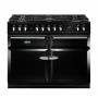 Waterford Stanley SDL110DFBLK, Supreme Deluxe, 110cm, Dual Fuel Range Cooker, Black