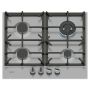 Neff N70 T26CIH8N0, 60cm Gas Hob, Stainless Steel