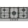 Neff N70 T29CIR8N0, 90cm, Gas Hob, Stainless Steel