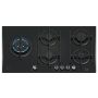 Neff N90 T29RHS4S0, 90cm, Gas Hob, Black Glass