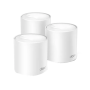 TPLINK Deco X1500 DECOX15003PK, Whole Home WiFi Mesh Kit - 3 Pack