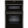 Neff N50 U2ACH7AG7B, Electric Double Oven, Graphite