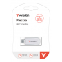 Verbatim 30231, 512GB, USB-C Flash Drive, White