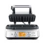 Sage BWM620UK, The Smart Waffle Maker, Silver