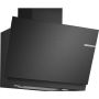 Bosch Series 6 DWK81AN60B, 80cm, Chimney Hood, Black