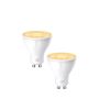 TP-Link TAPOL6102PK, Tapo Smart Wi-Fi Spotlight Dimmable Bulbs 2Pack 