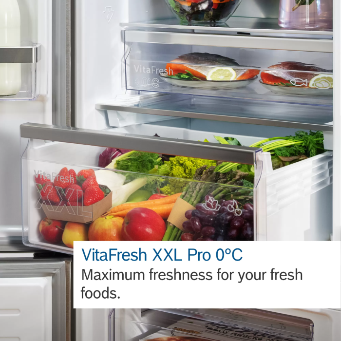 Buy Bosch Series 4 KGN492LDFG 203 x 70cm Fridge Freezer