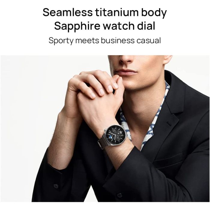 Huawei Watch GT 3 Pro Titanium, 46mm, Black
