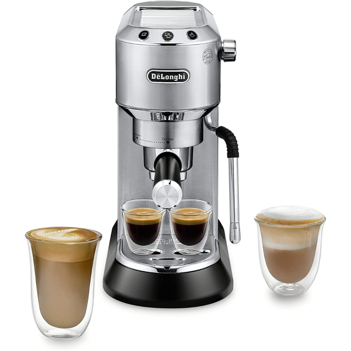 Buy Delonghi Dedica Arte EC885M, Espresso Coffee Machine w/ Milk Jug