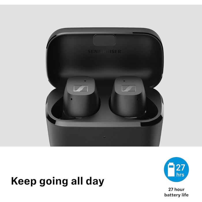 Buy Sennheiser CX 508973, In-Ear True Wireless Earbuds, Black