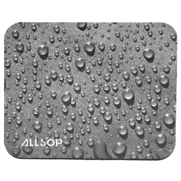 Allsop 54932, Raindrop Style Mouse Pad, Black