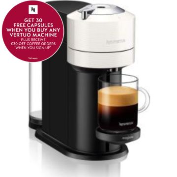 Magimix Nespresso 11706, Vertuo Next Pod Coffee Machine, White