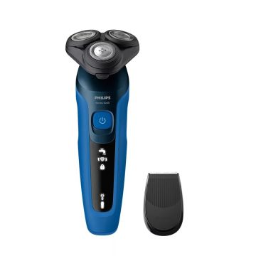 Philips Series 5000 S546617, Wet & Dry Electric Shaver, Blue/Black