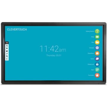 Clevertouch 15410102, 4K, 70”, Interactive Touch Screen, Black
