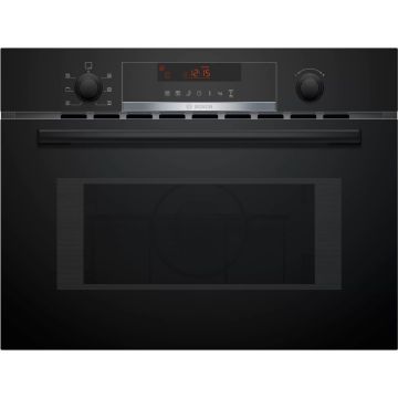 Bosch CMA583MB0B, Built-in Combination Microwave Oven, Black