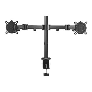 One For All DM2210, 13"-32", Adjustable Height, Smart Line Dual, Monitor Arm, Black
