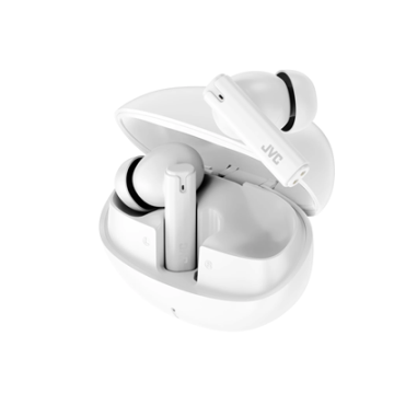 JVC HAB6TWU, True Wireless Earbuds, White