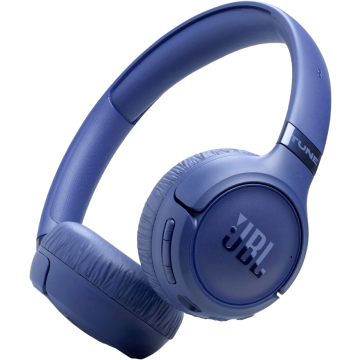 JBL Tune JBLT680NCBLU, Wireless Bluetooth Noise-Cancelling Headphones, Blue