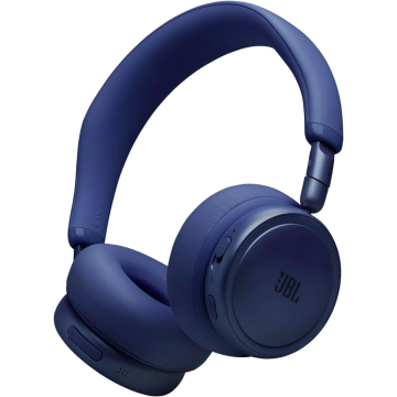 JBL Live JBLLIVE680NCBLUE, Wireless Bluetooth Noise-Cancelling Headphones, Blue