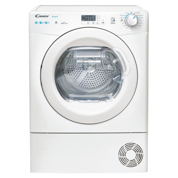 Candy CSEH8A2LE80, 8KG, Heat Pump Dryer, White