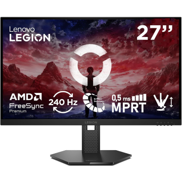 LENOVO 68C5GAC4UK, 27", 240Hz, Gaming Monitor, Black