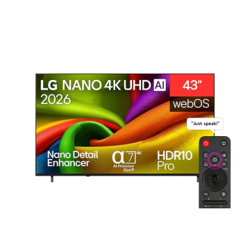 LG NU85 43NU850B6LAAEI, 43", 4K, LED 4K Smart TV