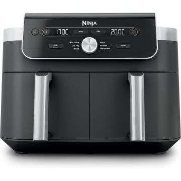 Ninja DZ901UK, 9.5L, Dual Zone Air Fryer, Grey