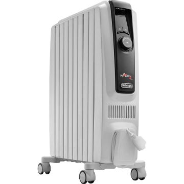 DeLonghi TRDX0820E, Dragon4 Oil Filled Radiator, White