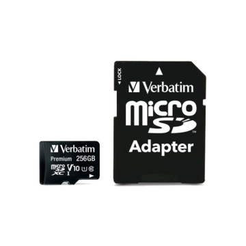 Verbatim 44087, 256GB Micro SD Card