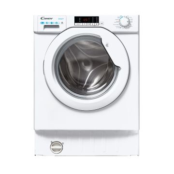 Candy CBD485D2E180, 8KG/5KG, Integrated Washer/Dryer, White