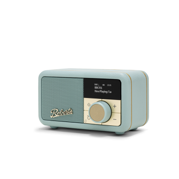 Roberts REVPETITE2DE, DAB/DAB+/FM Radio & Bluetooth Speaker, Duck Egg
