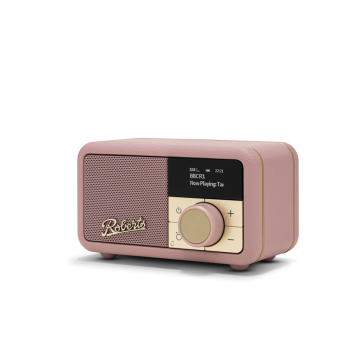 Roberts REVPETITE2DP, DAB/DAB+/FM Radio & Bluetooth Speaker, Pink