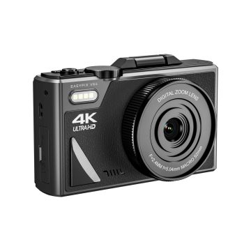 Easypix V64 26720203, 64MP Digital Camera, Black