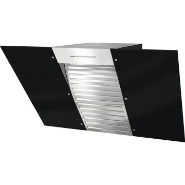 Miele DA6096W, 90cm, Wall Mounted Cooker Hood, Black