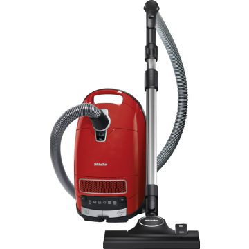 Miele C3 Complete 12031840, PowerLine Cylinder Vacuum Cleaner, Red