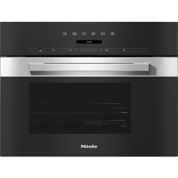 Miele DG7240, Built-In Steam Oven, Stainless Steel/Black