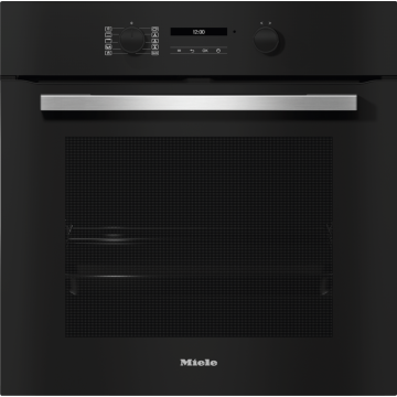 Miele H27661BP, 76L, Pyrolytic Smart Oven, Black & Stainless Steel