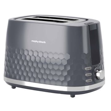 Morphy Richards 220033, 2 Slice Hive Toaster, Grey
