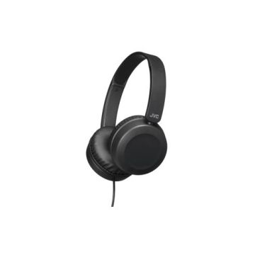 JVC HAS31MBE, Foldable Wired Headphone, Carbon Black