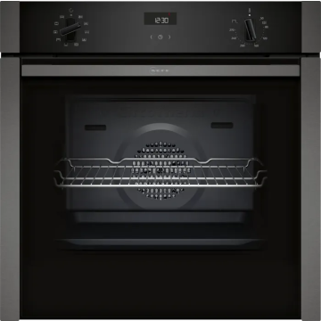 Neff N50 B3ACE4AG3B, Electric Single Oven, Graphite