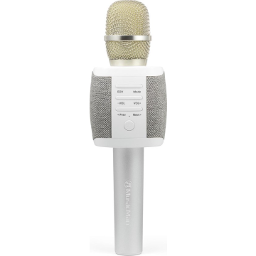 Technaxx BTX44, MusicMan Karaoke Microphone, Grey