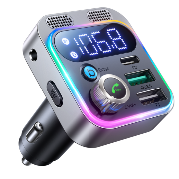 Joyroom HLCL16, 48W Car Wireless FM Transmitter & Charger