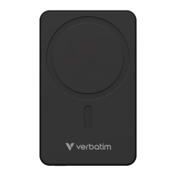 Verbatim 32225, 5000mAh Magnetic Wireless Charging Power Bank